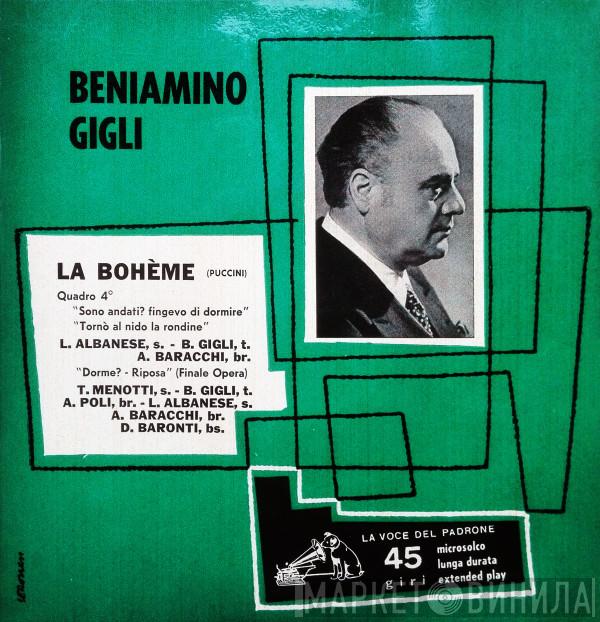– Giacomo Puccini  Beniamino Gigli  - La Bohème