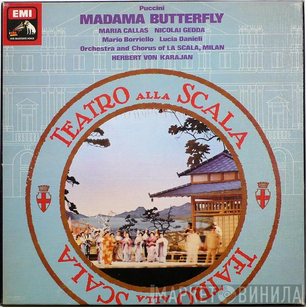 Giacomo Puccini, Maria Callas, Nicolai Gedda, Mario Borriello, Lucia Danieli, Orchestra Del Teatro Alla Scala, Coro Del Teatro Alla Scala, Herbert von Karajan - Madama Butterfly