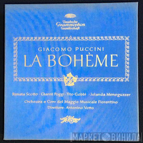 , Giacomo Puccini , Renata Scotto , Gianni Poggi , Tito Gobbi E Orchestra Del Maggio Musicale Fiorentino , Coro Del Maggio Musicale Fiorentino  Antonino Votto  - La Bohème