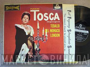 , Giacomo Puccini , Renata Tebaldi , Mario del Monaco , George London   Francesco Molinari-Pradelli  - Tosca (Highlights)