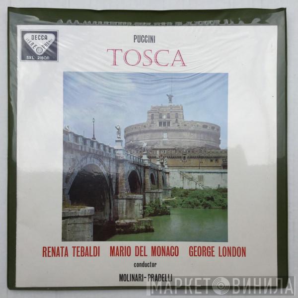 Giacomo Puccini, Renata Tebaldi, Mario del Monaco, George London , Francesco Molinari-Pradelli - Tosca