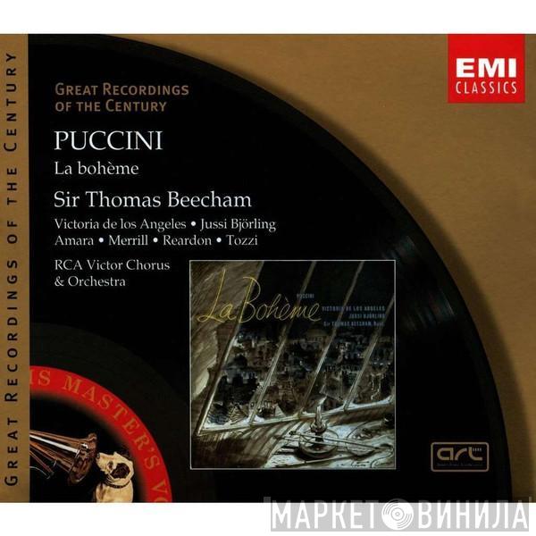 Giacomo Puccini, Victoria De Los Angeles, Jussi Björling, Lucine Amara, Robert Merrill, John Reardon , Giorgio Tozzi, RCA Victor Chorus, RCA Victor Symphony Orchestra, Sir Thomas Beecham - La Bohème