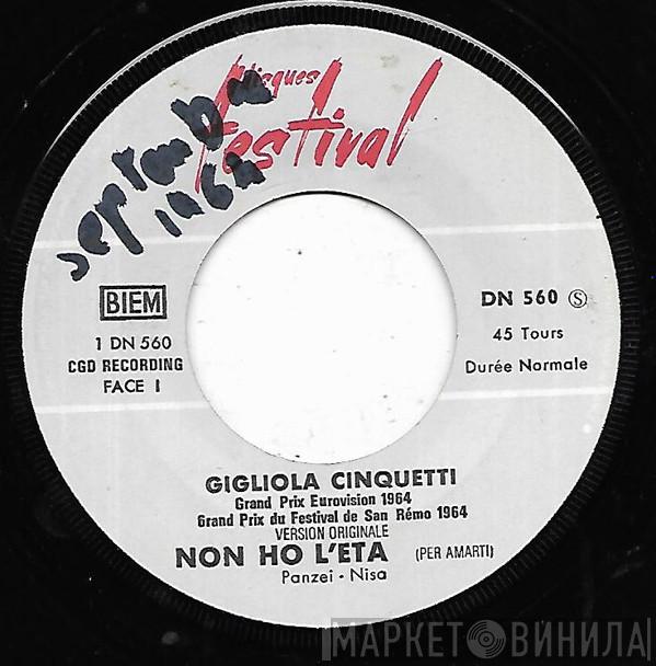  Gigliola Cinquetti  - Non Ho L'Eta