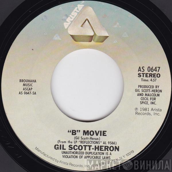  Gil Scott-Heron  - "B" Movie / Is That Jazz?