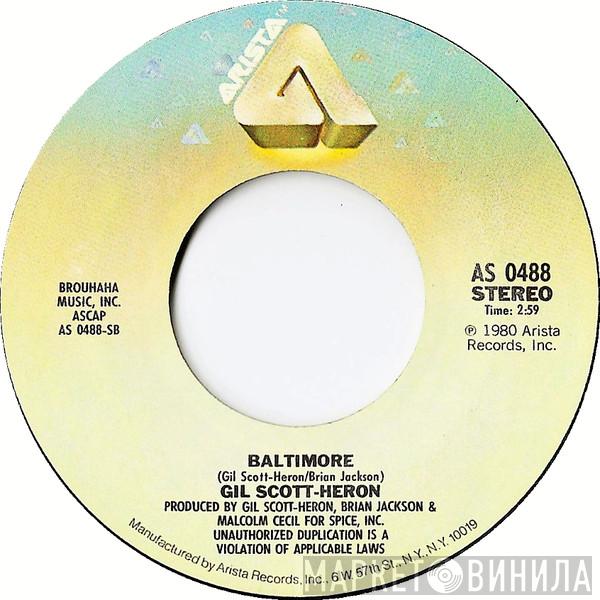  Gil Scott-Heron  - Shut 'Um Down / Baltimore