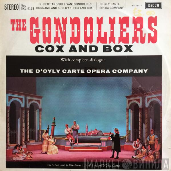 Gilbert & Sullivan, D'Oyly Carte Opera Company - The Gondoliers (Record 1) / Cox And Box