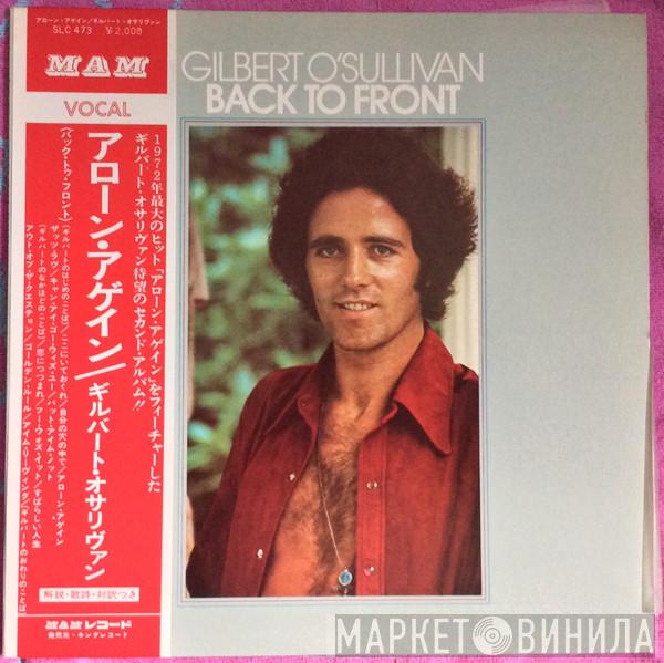  Gilbert O'Sullivan  - Back To Front