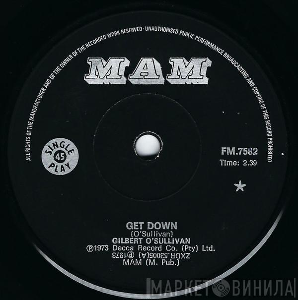  Gilbert O'Sullivan  - Get Down