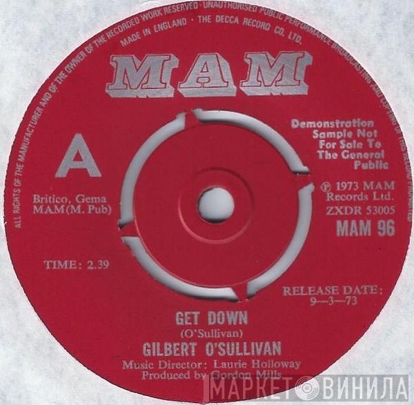  Gilbert O'Sullivan  - Get Down