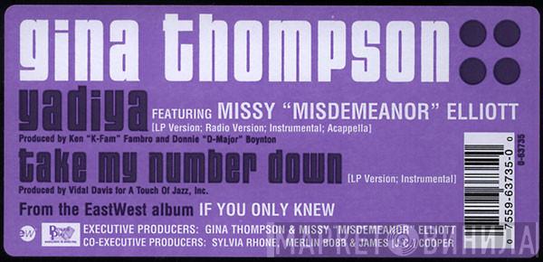 Gina Thompson - Ya Di Ya / Take My Number Down