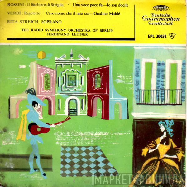 Gioacchino Rossini, Giuseppe Verdi, Radio-Symphonie-Orchester Berlin, Ferdinand Leitner, Rita Streich - Il Barbiere Di Siviglia / Rigoletto