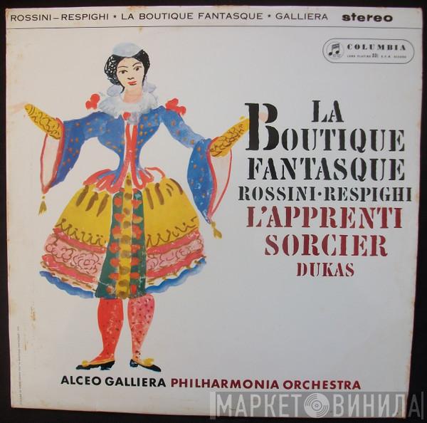 Gioacchino Rossini, Ottorino Respighi, Paul Dukas, Alceo Galliera, Philharmonia Orchestra - La Boutique Fantasque / L'Apprenti Sorcier