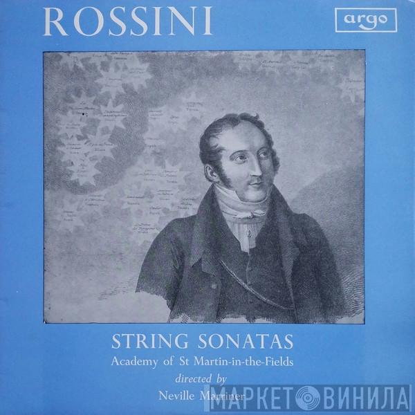 , Gioacchino Rossini Directed By The Academy Of St. Martin-in-the-Fields  Sir Neville Marriner  - String Sonatas