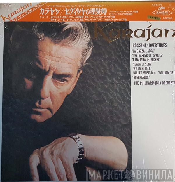 , Gioacchino Rossini , Herbert von Karajan  Philharmonia Orchestra  - Overtures
