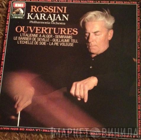 , Gioacchino Rossini , Herbert von Karajan  Philharmonia Orchestra  - Rossini Ouvertures