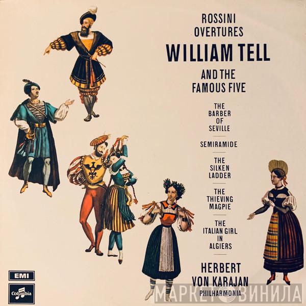 , Gioacchino Rossini , Herbert von Karajan  Philharmonia Orchestra  - Rossini Overtures