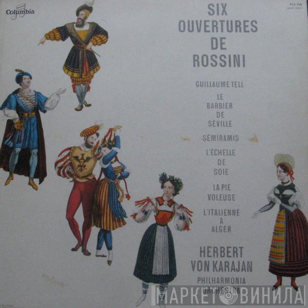 , Gioacchino Rossini , Herbert von Karajan  Philharmonia Orchestra  - Six Ouvertures