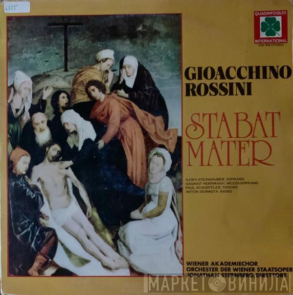 , Gioacchino Rossini , Ilona Steingruber , Dagmar Hermann , Paul Schöffler , Anton Dermota  Jonathan Sternberg  - Stabat Mater