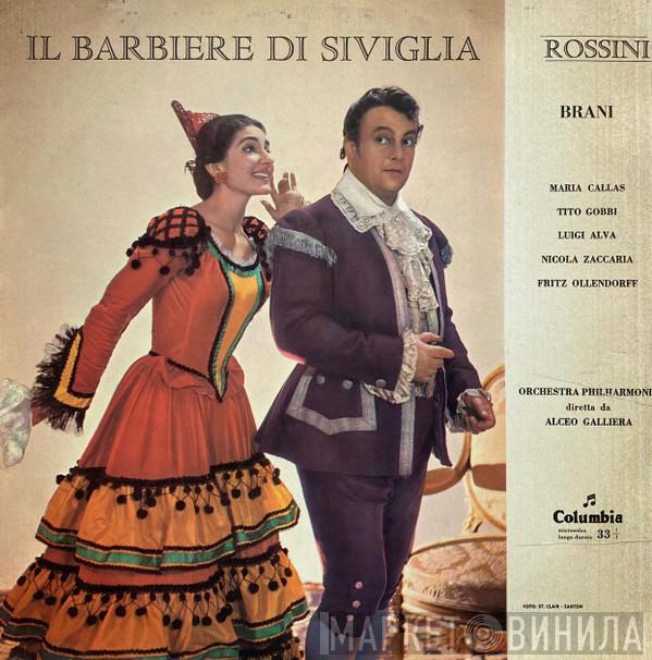 , Gioacchino Rossini , Maria Callas , Tito Gobbi , Luigi Alva , Nicola Zaccaria , Fritz Ollendorff Diretta Da Philharmonia Orchestra  Alceo Galliera  - Il Barbiere Di Siviglia - Brani Scelti