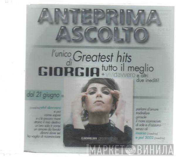  Giorgia  - Greatest Hits Anteprima Ascolto