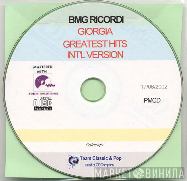  Giorgia  - Greatest Hits International Version