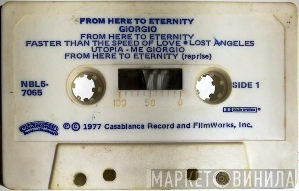  Giorgio Moroder  - From Here To Eternity