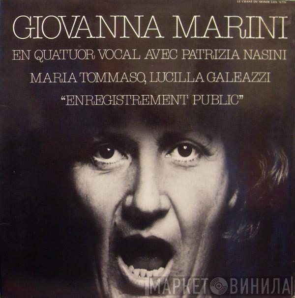 Giovanna Marini, Patrizia Nasini, Maria Tommaso, Lucilla Galeazzi - Enregistrement Public