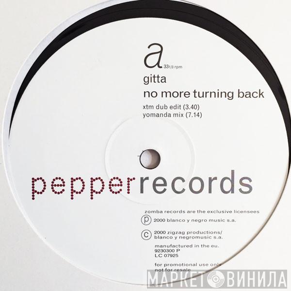 Gitta - No More Turning Back