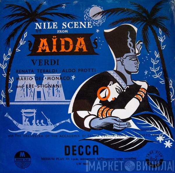 , Giuseppe Verdi , Alberto Erede , Renata Tebaldi , Aldo Protti , Mario del Monaco  Ebe Stignani  - Nile Scene From Aïda