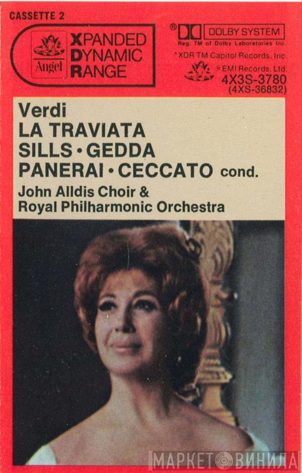 , Giuseppe Verdi , Beverly Sills , Nicolai Gedda , Rolando Panerai , John Alldis Choir , The Royal Philharmonic Orchestra  Aldo Ceccato  - La Traviata Highlights