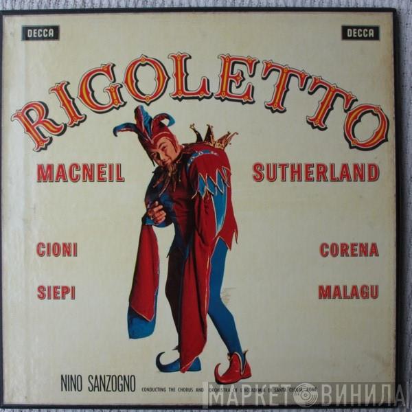 Giuseppe Verdi, Cornell MacNeil, Joan Sutherland, Renato Cioni, Cesare Siepi, Fernando Corena, Stefania Malagù - Rigoletto