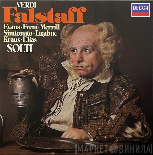 Giuseppe Verdi, Georg Solti, Geraint Evans, Mirella Freni, Robert Merrill, Giulietta Simionato, Ilva Ligabue, Alfredo Kraus, Rosalind Elias - Falstaff