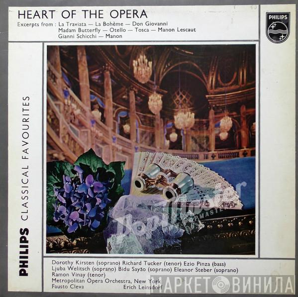 Giuseppe Verdi, Giacomo Puccini, Wolfgang Amadeus Mozart, Jules Massenet, The Metropolitan Opera House Orchestra, Fausto Cleva, Erich Leinsdorf - Heart Of The Opera
