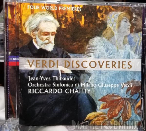 , Giuseppe Verdi , Jean-Yves Thibaudet , Orchestra Sinfonica Di Milano Giuseppe Verdi  Riccardo Chailly  - Verdi Discoveries
