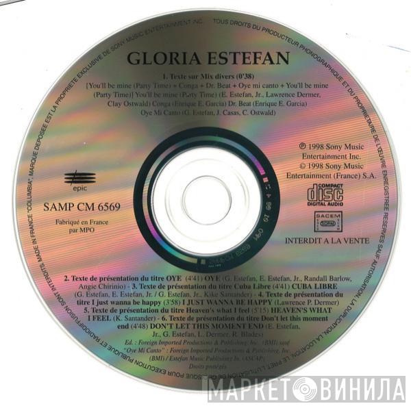  Gloria Estefan  - gloria! France promo CD