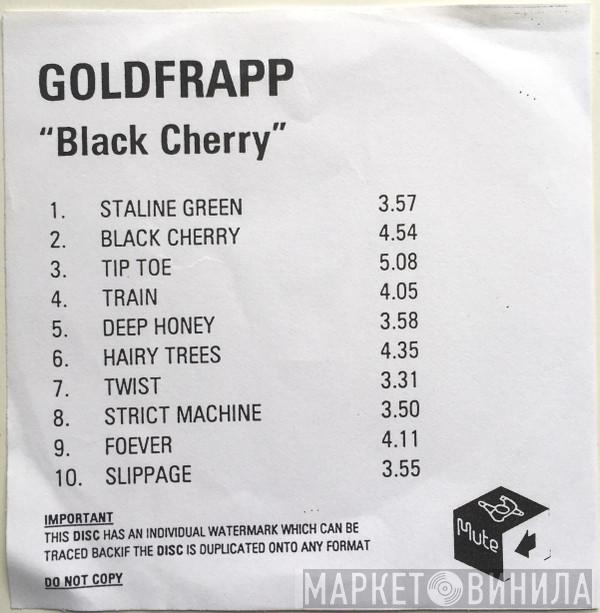  Goldfrapp  - Black Cherry