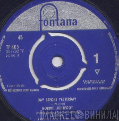 Gordon Lightfoot - Day Before Yesterday