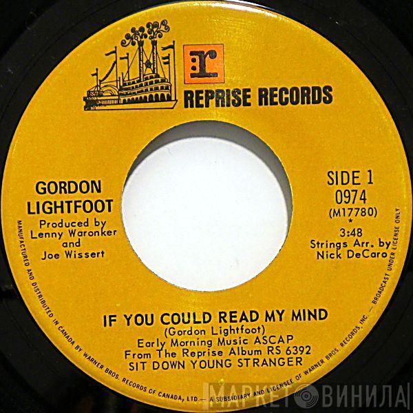  Gordon Lightfoot  - If You Could Read My Mind