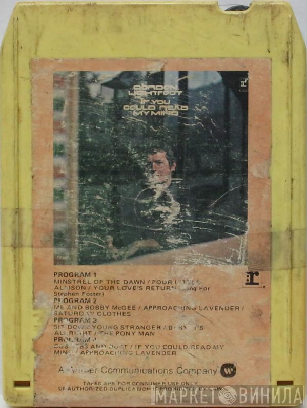  Gordon Lightfoot  - If You Could Read My Mind