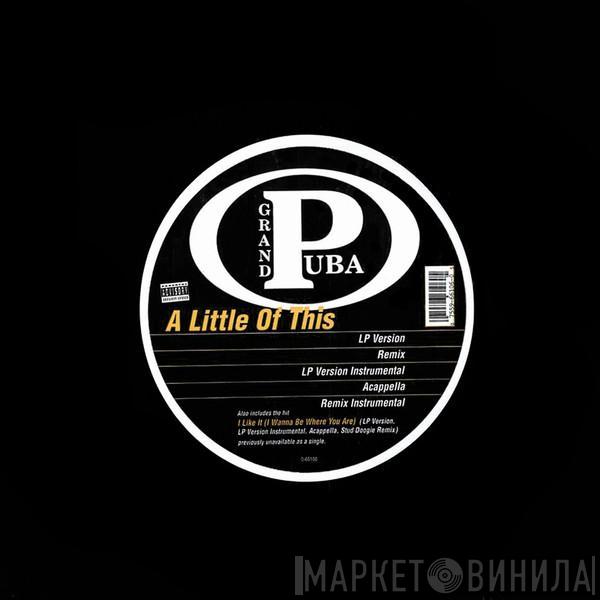  Grand Puba  - A Little Of This / I Like It (I Wanna Be Where You Are)