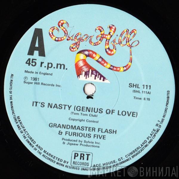 Grandmaster Flash & The Furious Five - It's Nasty (Genius Of Love) / The Birthday Party