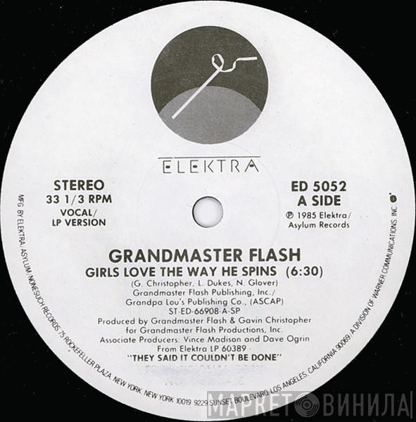  Grandmaster Flash  - Girls Love The Way He Spins