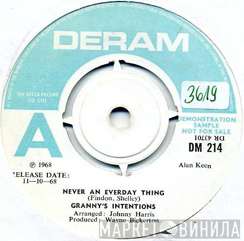 Granny's Intentions - Never An Everyday Thing