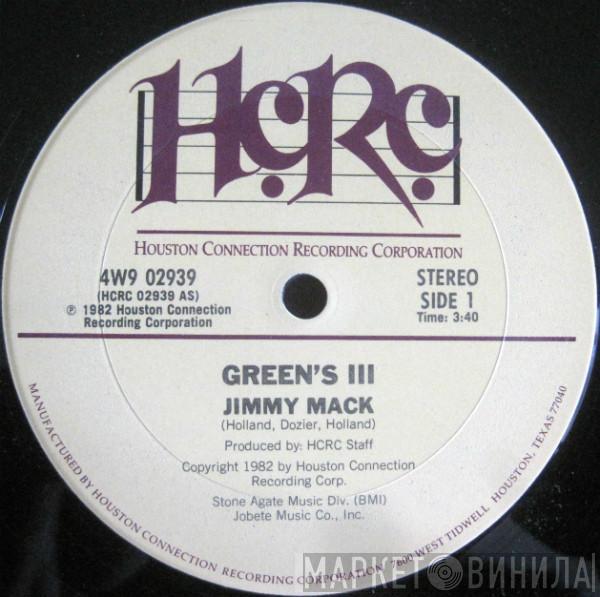 Greens III - Jimmy Mack
