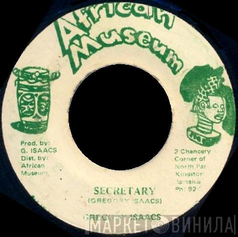  Gregory Isaacs  - Secretary