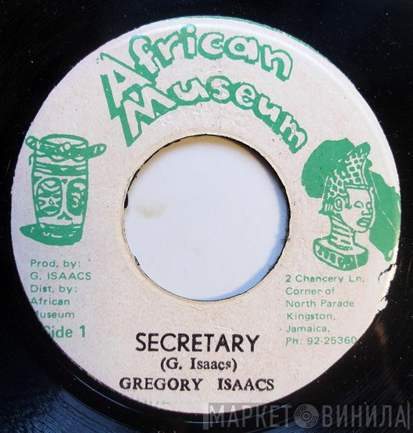  Gregory Isaacs  - Secretary