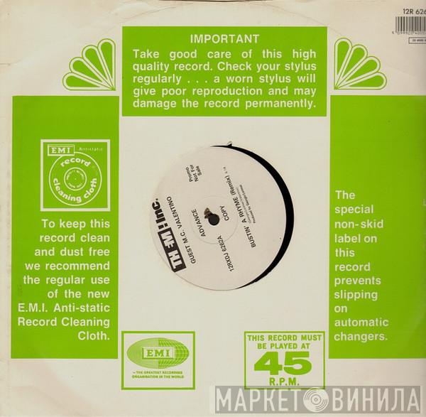 Guest Them Inc !  M.C. Valentino  - Bustin' A Rhyme (Remix)