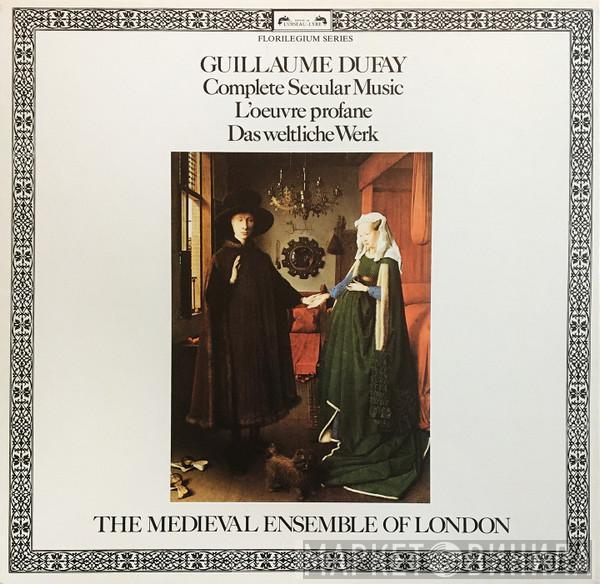 Guillaume Dufay, The Medieval Ensemble of London - Complete Secular Music