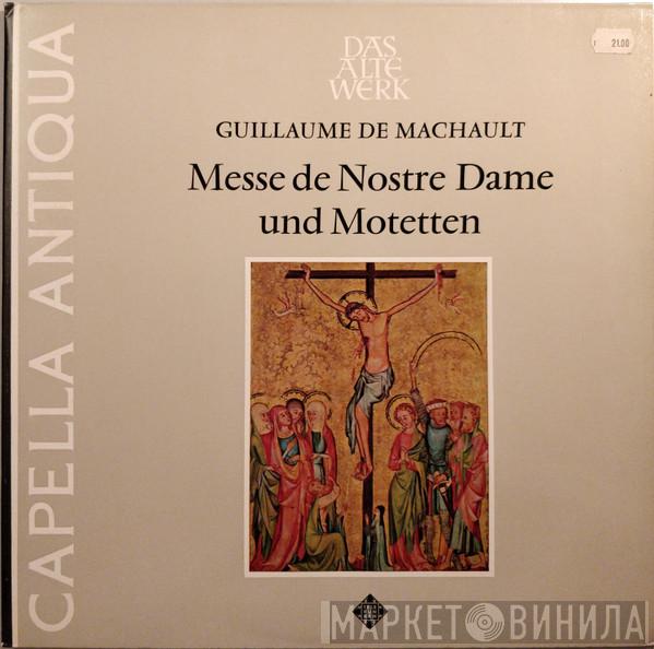 Guillaume de Machaut, Capella Antiqua München - Messe De Nostre Dame Und Motetten