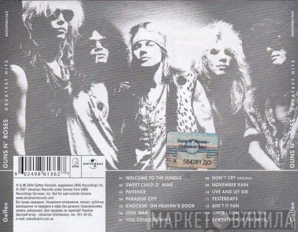  Guns N' Roses  - Greatest Hits